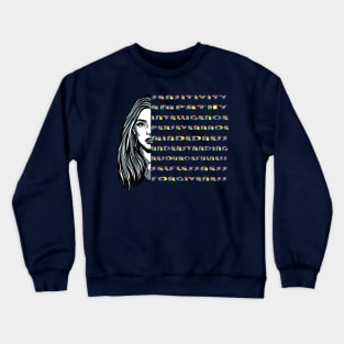 Beautiful Women-Women: Bold and Inspiring Crewneck Sweatshirt